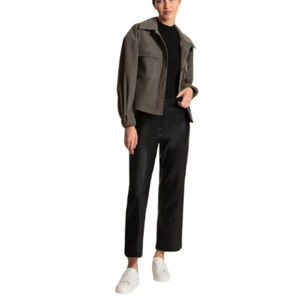 Anthropologie Avec Les Filles Womens S/M Mock Neck Long Sleeve Base Layer Tshirt